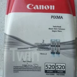 Vendora Canon PGI-520BKTP Black Twin Pack