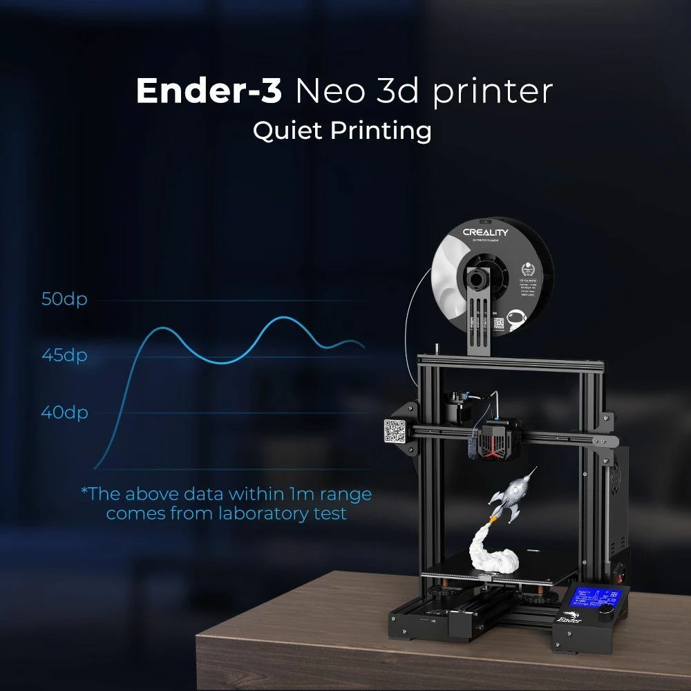 Vendora Ender 3 NEO Version (auto Level, Silent Board, Metal Extruder, Glass Bed, Yellow Springs) 1 Vendora Ender 3 NEO Version (auto Level, Silent Board, Metal Extruder, Glass Bed, Yellow Springs)