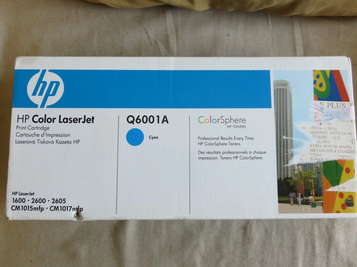 Vendora Toner Hp Color Laserjet Q6001A σφραγισμενο 1 Vendora Toner Hp Color Laserjet Q6001A σφραγισμενο