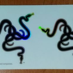 Vendora Razer Chroma φωσφοριζέ Stickers αυτοκόλλητα
