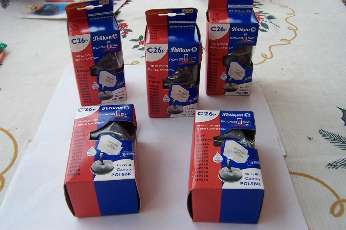 Vendora PELIKAN CANON REFILL SYSTEM - 10 TEMMAXEIA - C26p - C27p - 5+5 2 Vendora PELIKAN CANON REFILL SYSTEM - 10 TEMMAXEIA - C26p - C27p - 5+5 - Image 2