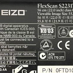 Vendora Eizo FlexScan S2231W Full HD -Vendora κατάστημα 2473201f8e5c54d9d31797dbf921c1c67cb2eb6e xl