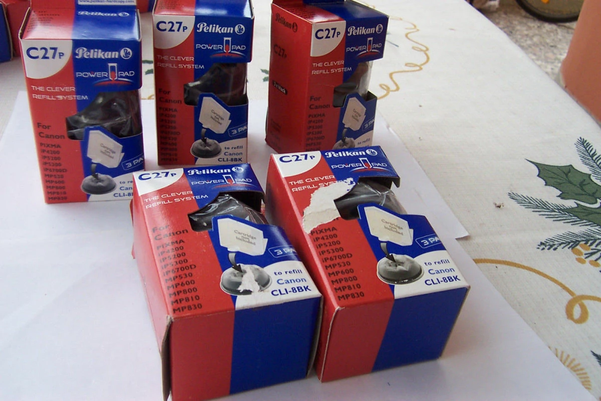 Vendora PELIKAN CANON REFILL SYSTEM - 10 TEMMAXEIA - C26p - C27p - 5+5 1 Vendora PELIKAN CANON REFILL SYSTEM - 10 TEMMAXEIA - C26p - C27p - 5+5