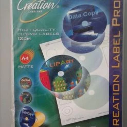 Vendora Χαρτί Εκτύπωσης Αυτοκόλλητο InkJet για CD/DVD (πακέτο των 50 φύλλων)(ΠΩΛΗΣΗ)