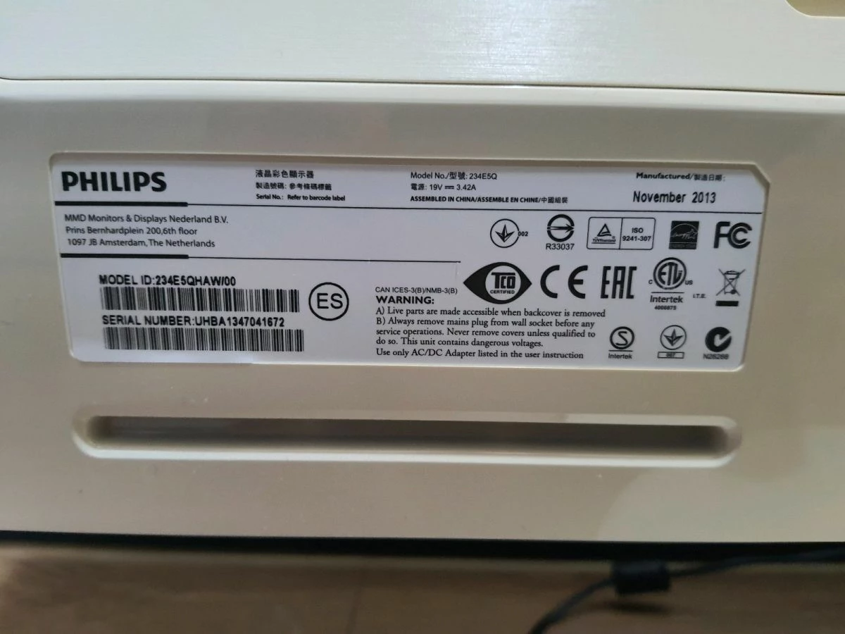 Vendora Philips 234E5Q (23") 5ms FHD/ ενσωματωμένο ηχείο(ΘΕΣΣΑΛΟΝΙΚΗ) 4 Vendora Philips 234E5Q (23") 5ms FHD/ ενσωματωμένο ηχείο(ΘΕΣΣΑΛΟΝΙΚΗ) - Image 4