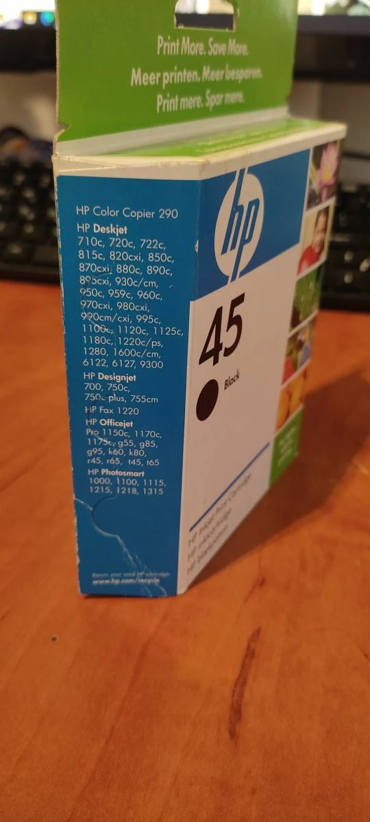 Vendora Μελάνι HP 45 (51645) μαύρο, Ink HP 45 καινούριο 3 Vendora Μελάνι HP 45 (51645) μαύρο, Ink HP 45 καινούριο - Image 3