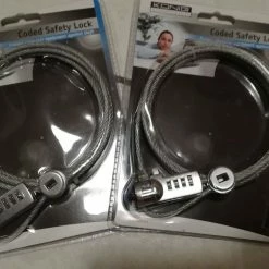 Vendora 2 κλειδαριες ασφαλειας για υπολογιστες,laptops κτλ