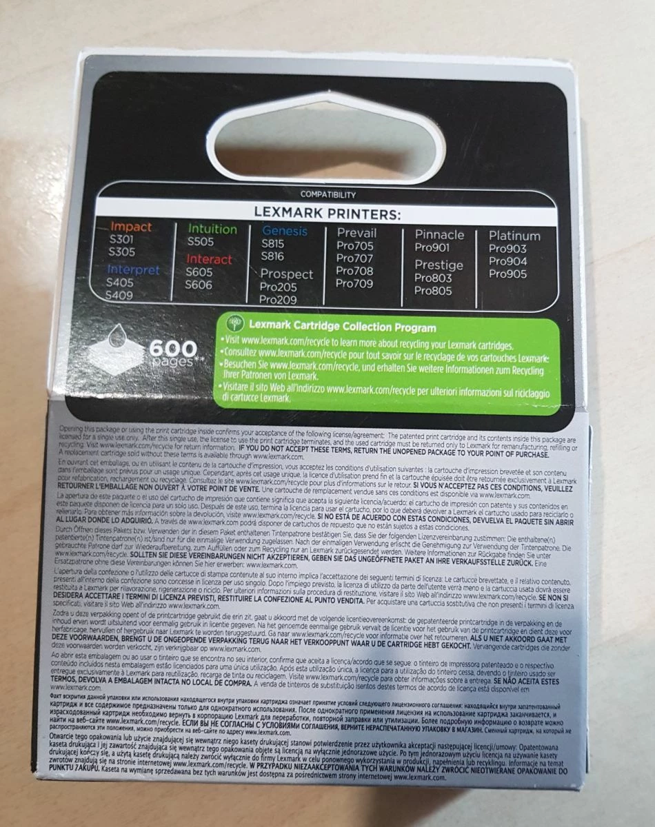 Vendora Μελάνι Lexmark 100XL Magenta 14N1070E 4 Vendora Μελάνι Lexmark 100XL Magenta 14N1070E - Image 4