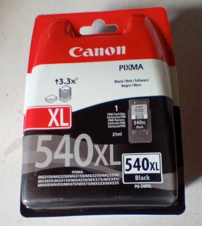 Vendora CANON INK No 540 XL 1 Vendora CANON INK No 540 XL