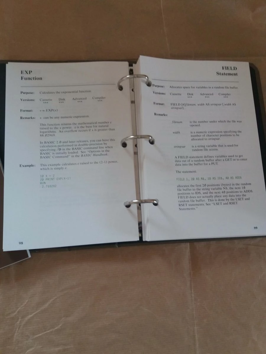 Vendora IBM Vintage Microsoft BASIC 3.0- Για Συλλέκτες 5 Vendora IBM Vintage Microsoft BASIC 3.0- Για Συλλέκτες - Image 5