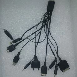 Vendora Καλωδιο Φορτισης USB 10 σε 1 - Πολυφορτιστης