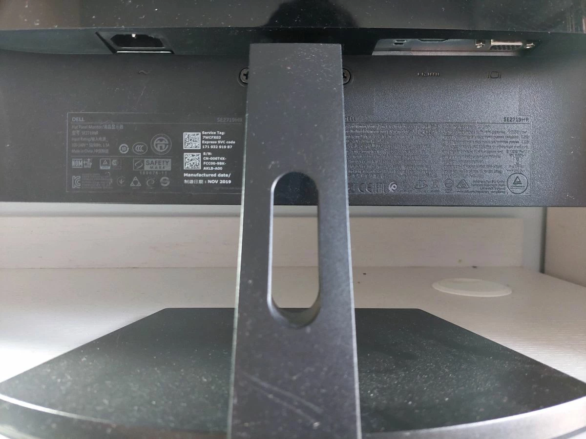 Vendora Dell SE2719HR IPS Monitor 27" FHD 1920x1080 με Χρόνο Απόκρισης 8ms GTG 2 Vendora Dell SE2719HR IPS Monitor 27" FHD 1920x1080 με Χρόνο Απόκρισης 8ms GTG - Image 2