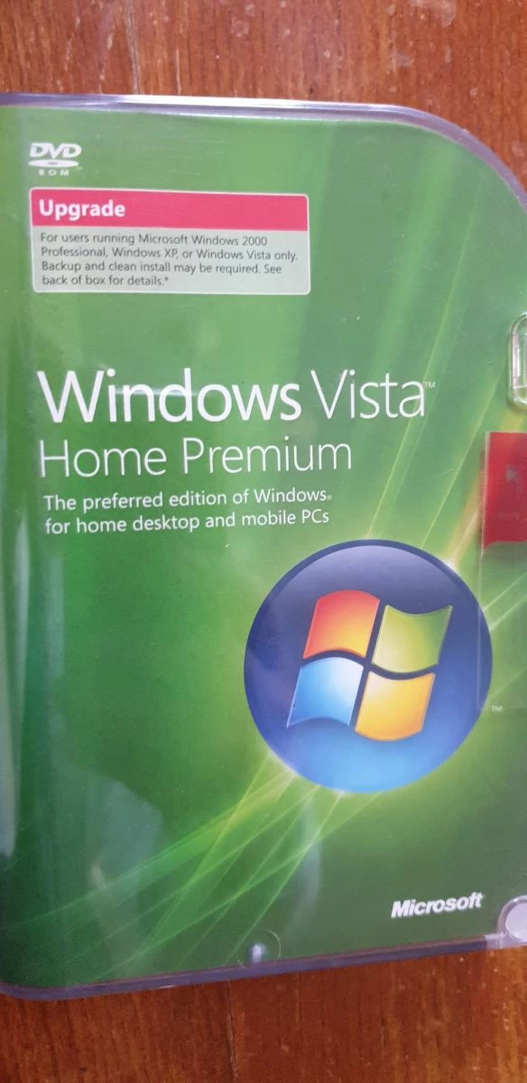 Vendora WINDOWS VISTA HOME PREMIUM - UPGRADE 1 Vendora WINDOWS VISTA HOME PREMIUM - UPGRADE