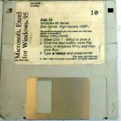 Vendora MS EXCEL For Windows 95 ΠΛΗΡΕΣ 10 ΔΙΣΚΕΤΕΣ 1.44 ΜΒ -Vendora κατάστημα 7e7b96d107c647097cd11eb41badcb15444c0af1 xl