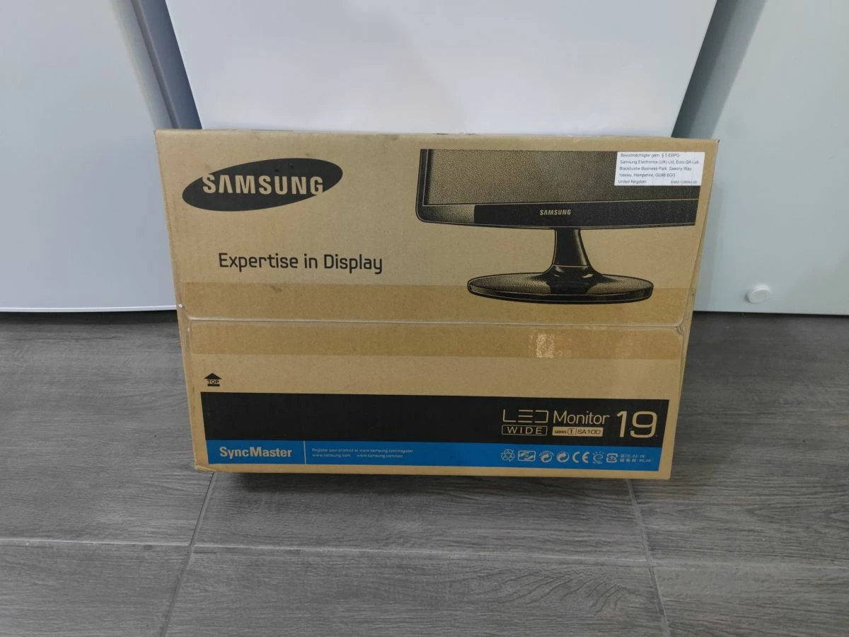 Vendora Οθόνη Monitor SAMSUNG 19 ιντσών σε άψογη κατάσταση με το κουτί, τα χαρτία και το τροφοδοτικό της 4 Vendora Οθόνη Monitor SAMSUNG 19 ιντσών σε άψογη κατάσταση με το κουτί, τα χαρτία και το τροφοδοτικό της - Image 4