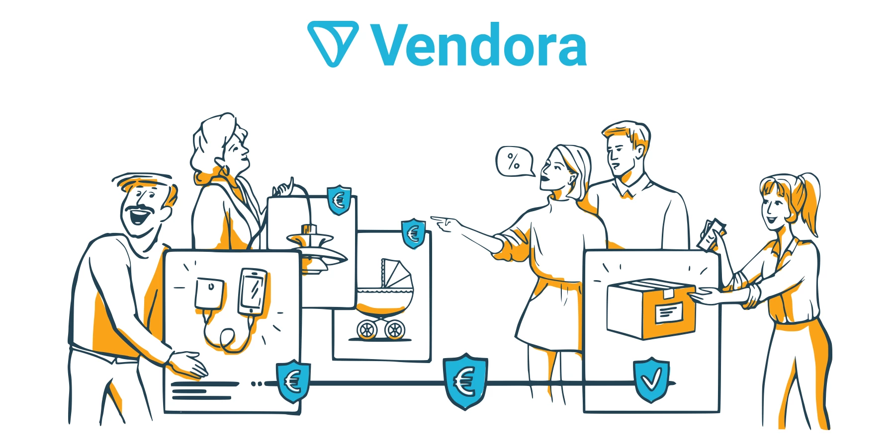 Vendora κατάστημα -Vendora κατάστημα Vendora logo 4