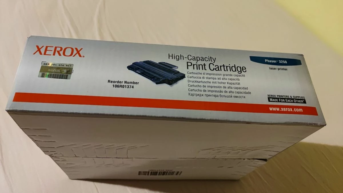 Vendora ΓΝΗΣΙΟ TONER XEROX Phaser 3250 - 106R01374 - σφραγισμένο στο κουτί του 4 Vendora ΓΝΗΣΙΟ TONER XEROX Phaser 3250 - 106R01374 - σφραγισμένο στο κουτί του - Image 4