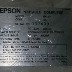Vendora Vintage Portable Computer - EPSON HX-20 - 1982 12 Vendora Vintage Portable Computer - EPSON HX-20 - 1982 -Vendora κατάστημα a86be32cc5148cebf711f4ae7c454bc2f21edd76 xl