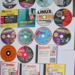 Vendora 18 CDs ΤΩΝ ΠΕΡΙΟΔΙΚΩΝ PC MAGAZINE , PC KNOW HOW , PC WORLD , HITECH ,COMPUTER STEP περιόδου 1998 - 2010 ΠΑΚΕΤΟ 25 ΕΥΡΩ