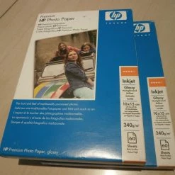 Vendora 120 φύλλα HP Premium φωτογραφικό χαρτί 10 επί 15 240g/m2