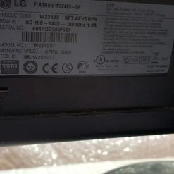 Vendora LG FLATRON 2242S-SF