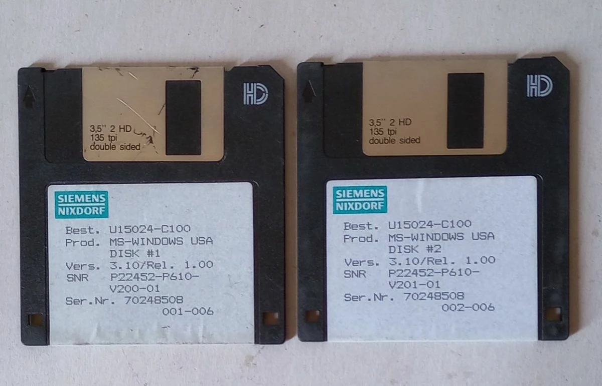 Vendora WIN 3.1 SIEMENS NIXDORF OEM 1 Vendora WIN 3.1 SIEMENS NIXDORF OEM