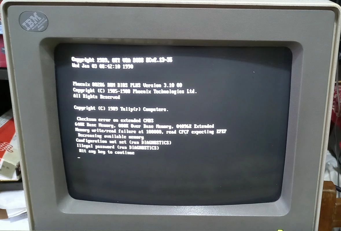 Vendora IBM A/M CRT VGA MONITOR 12 INC 6 Vendora IBM A/M CRT VGA MONITOR 12 INC - Image 6