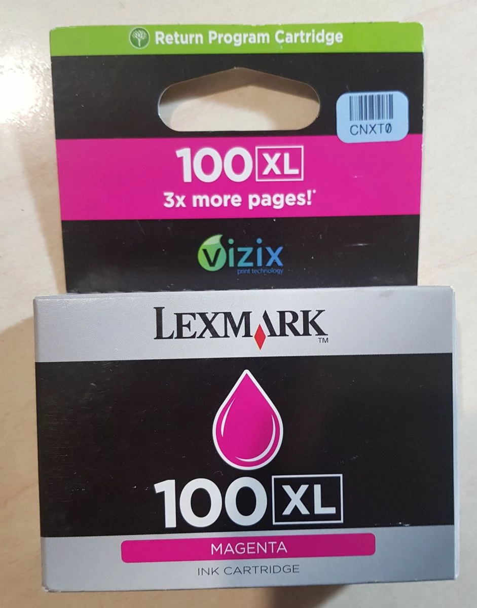 Vendora Μελάνι Lexmark 100XL Magenta 14N1070E 1 Vendora Μελάνι Lexmark 100XL Magenta 14N1070E