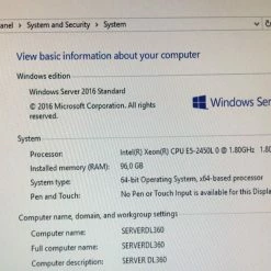 Vendora SERVER HP DL 360 GEN 8, (2 TEMAXIA)