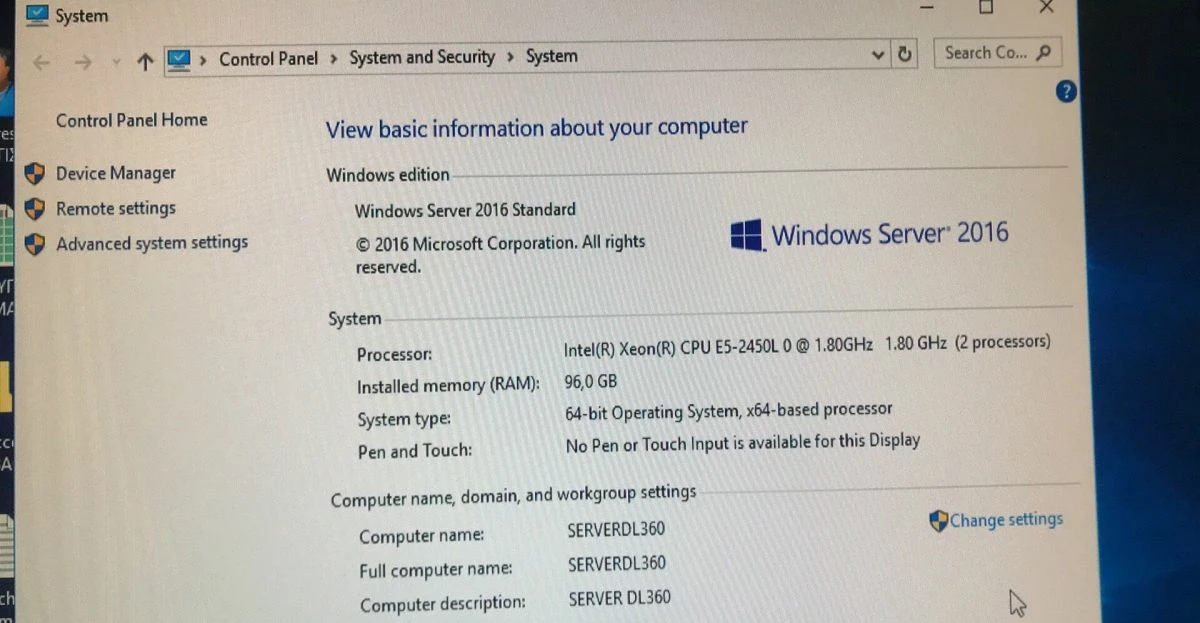 Vendora SERVER HP DL 360 GEN 8, (2 TEMAXIA) 1 Vendora SERVER HP DL 360 GEN 8, (2 TEMAXIA)