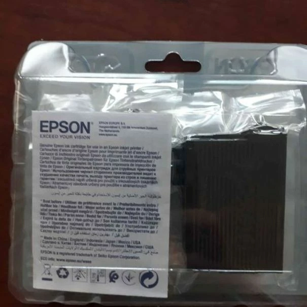Vendora Μελάνι εκτυπωτή Epson. Πακέτο 4 μελανιών. Μαύρο/Κίτρινο/Κυανό/Ματζέντα. Σφραγισμένο. 2 Vendora Μελάνι εκτυπωτή Epson. Πακέτο 4 μελανιών. Μαύρο/Κίτρινο/Κυανό/Ματζέντα. Σφραγισμένο. - Image 2