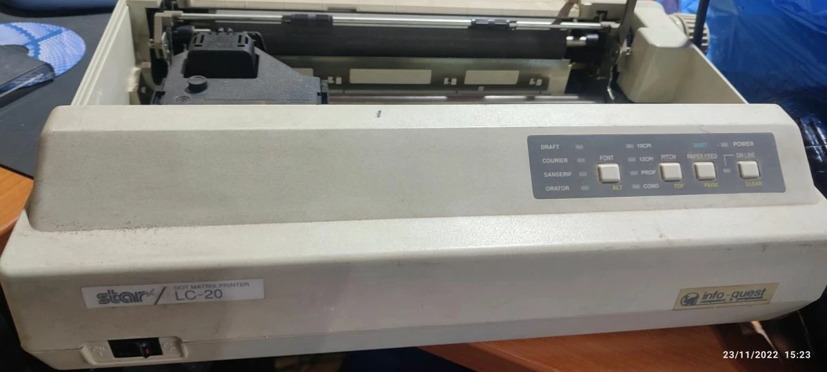 Vendora εκτυπωτης ακιδας Star Lc-20 1 Vendora εκτυπωτης ακιδας Star Lc-20