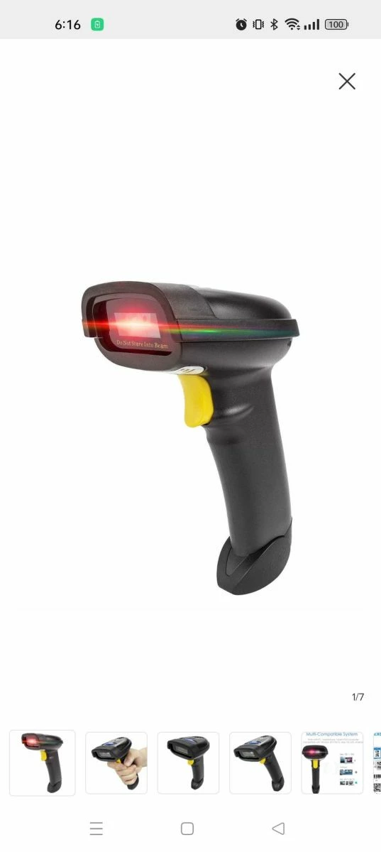 Vendora Scanner.2d.Netum NT-1228BL Scanner Χειρός Ασύρματο με Δυνατότητα Ανάγνωσης 2D και QR Barcodes 1 Vendora Scanner.2d.Netum NT-1228BL Scanner Χειρός Ασύρματο με Δυνατότητα Ανάγνωσης 2D και QR Barcodes