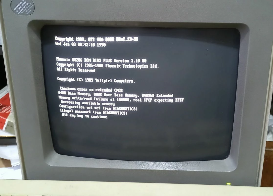 Vendora IBM A/M CRT VGA MONITOR 12 INC 7 Vendora IBM A/M CRT VGA MONITOR 12 INC - Image 7