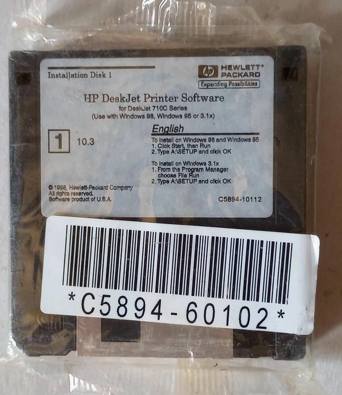 Vendora HP DISK FOR DESKJET 710C 4 Vendora HP DISK FOR DESKJET 710C - Image 4