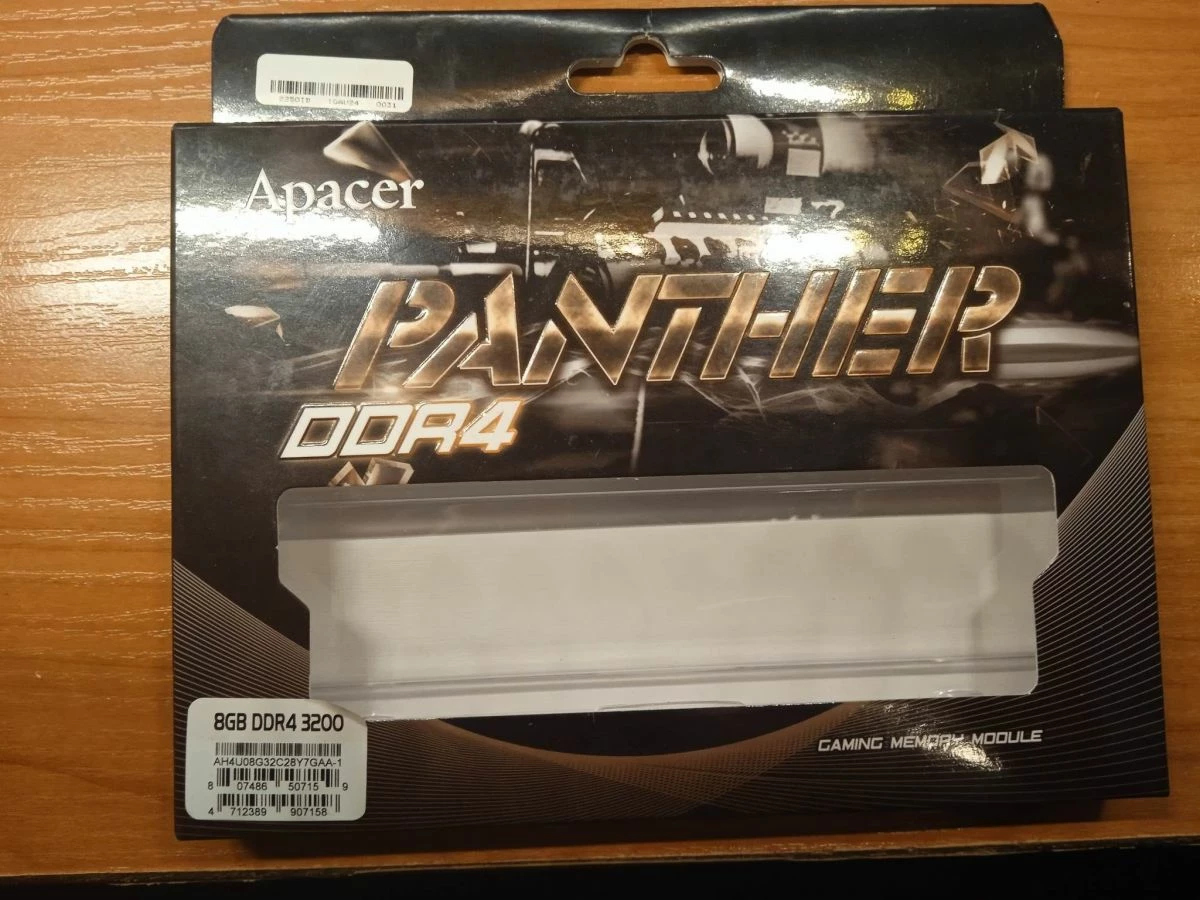 Vendora Κουτί για Μνήμη Ram Apacer Panther DDR4 3200 (Box Only) 1 Vendora Κουτί για Μνήμη Ram Apacer Panther DDR4 3200 (Box Only)